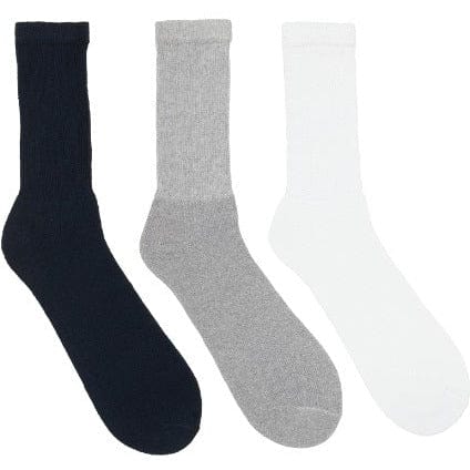 Black White Grey Diabetic 3 Pack Socks Black White Grey