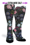 360 Night Garden Compression Socks Crazy Compression