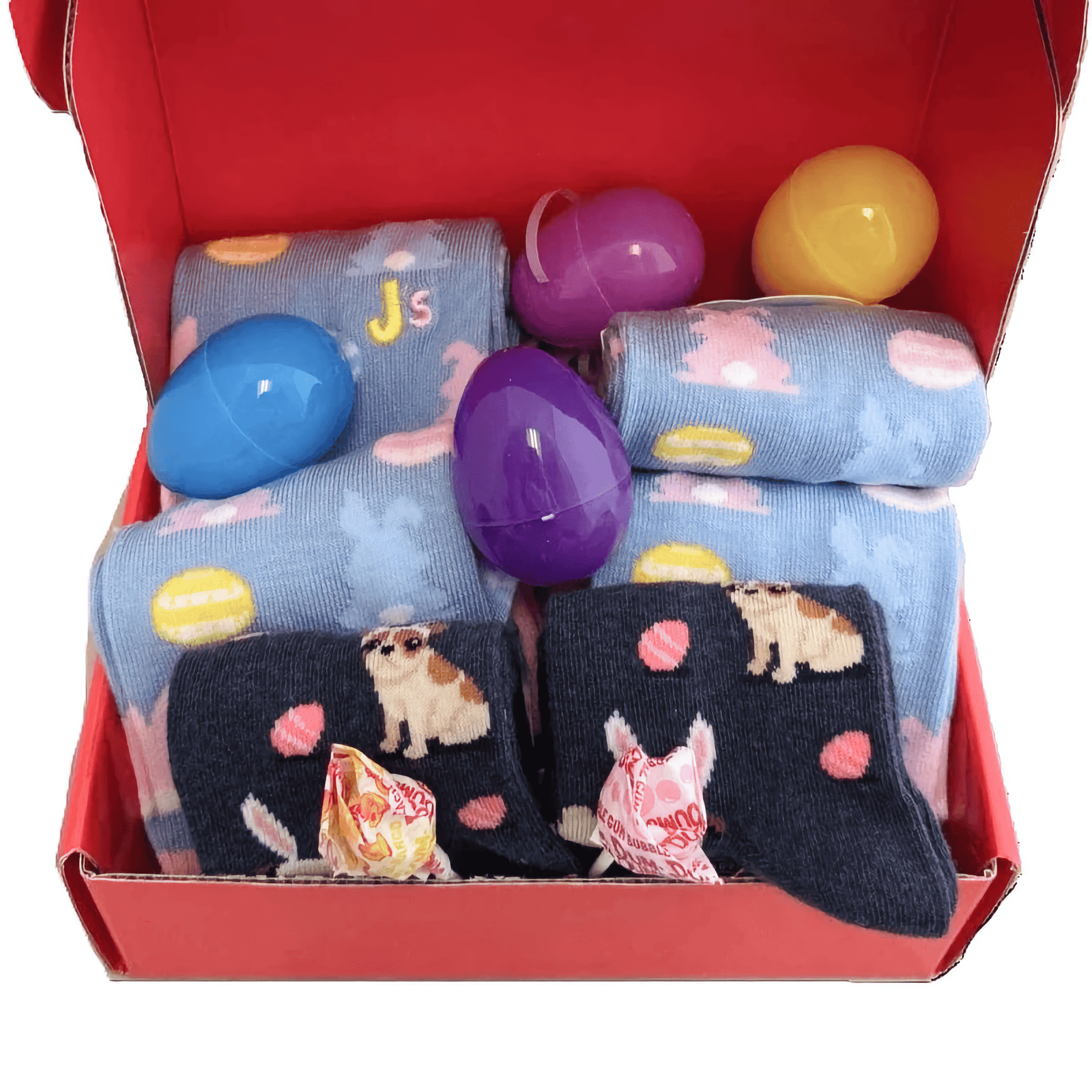 Easter Family Gift Box of Socks Multi