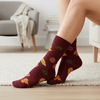 Autumn Leaves Crew Socks John's Crazy Socks