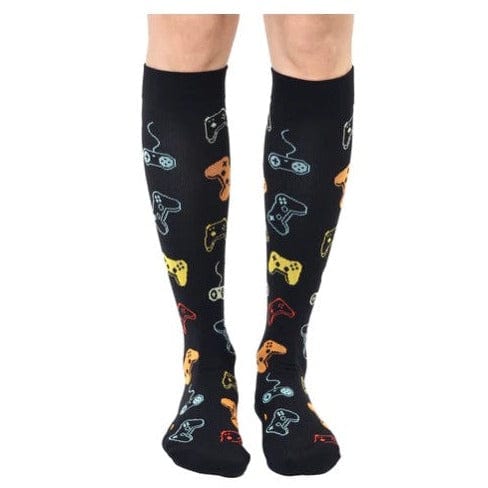 Gamer Unisex Compression Socks Black