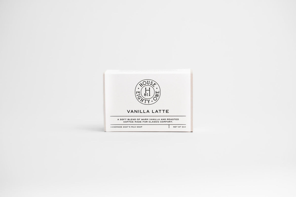 House 81 Vanilla Latte 5 oz. Goat’s Milk Soap