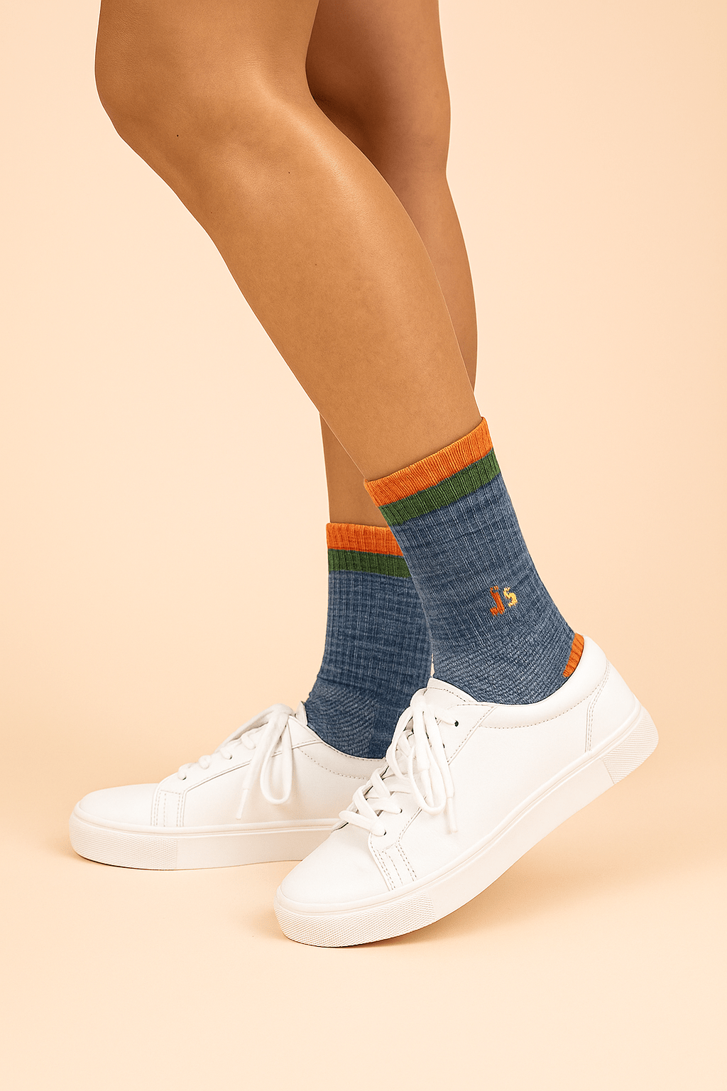 J's Athletic Crew 3 Pack - Blue/Assorted