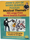 John’s Joy of Word Search Puzzles: 4 Pack Bundle Multi John's Crazy Socks