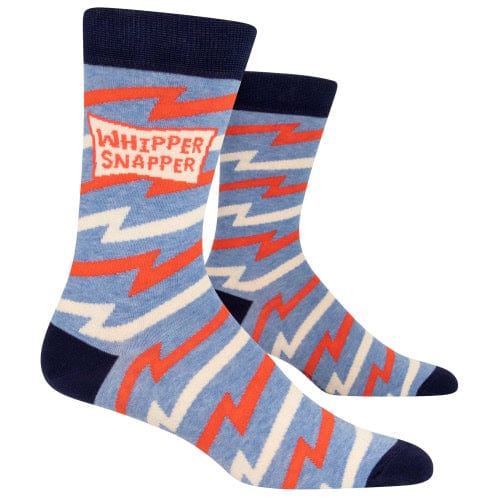 Whippersnapper Men's Crew Socks Blue