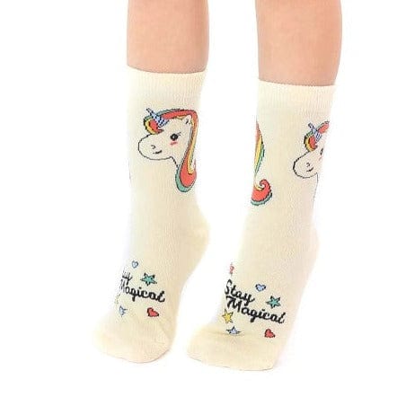 Kids Unicorn 3D Socks Multi