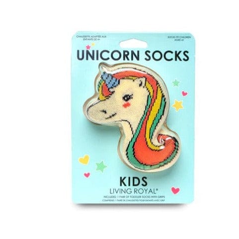 Kids Unicorn 3D Socks Multi