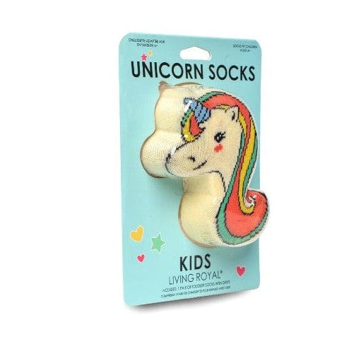Kids Unicorn 3D Socks Multi