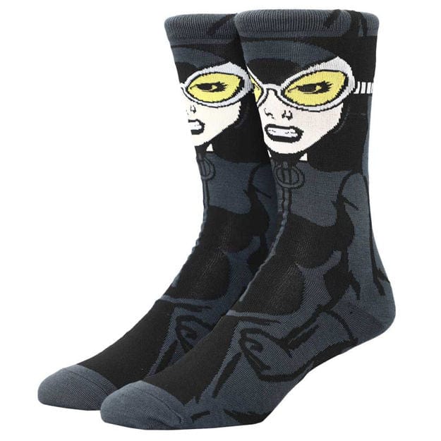 Catwoman Rebirth Crew Socks Black