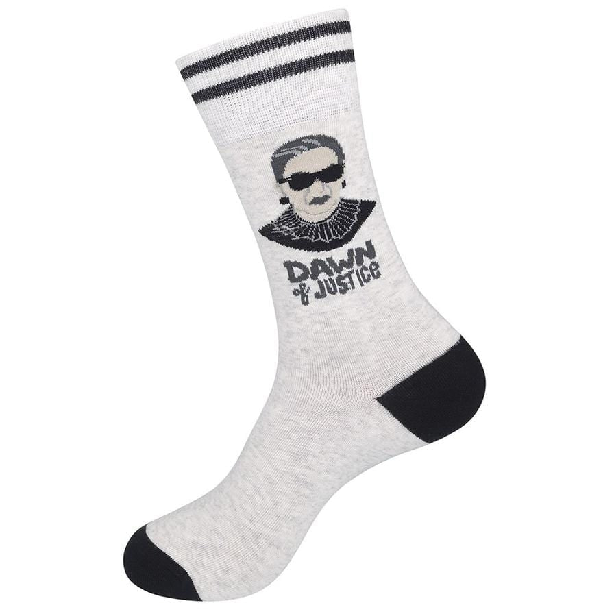 Dawn of Justice Socks Unisex Crew Sock white