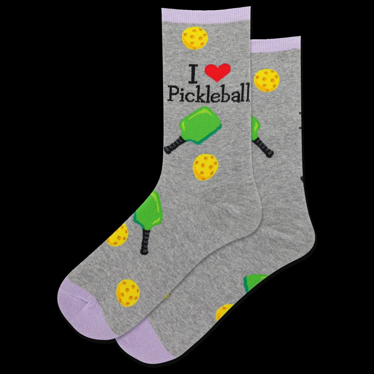 Women&#39;s Pickleball Crew Sock Grey