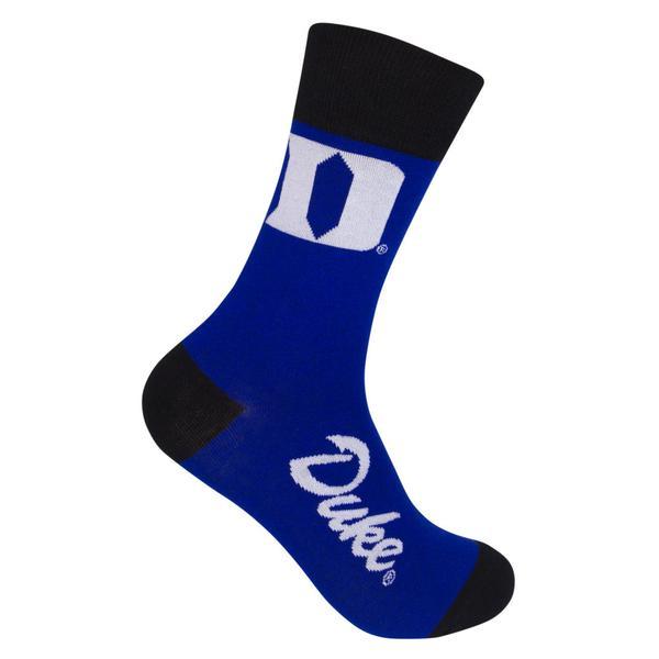 Duke Blue Devils Socks Unisex Crew Sock Blue