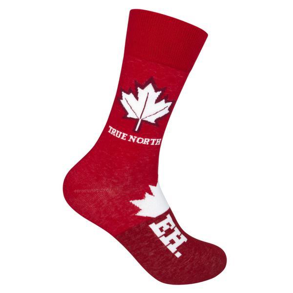 True North EH Socks Unisex Crew Sock red