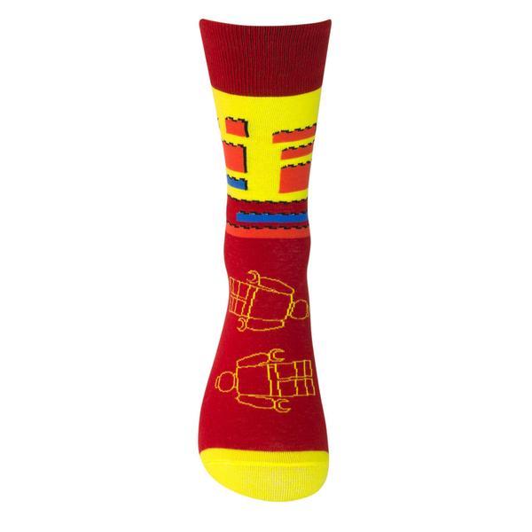 Don&#39;t Grow Up. It&#39;s a Trap Socks Unisex Crew Sock red