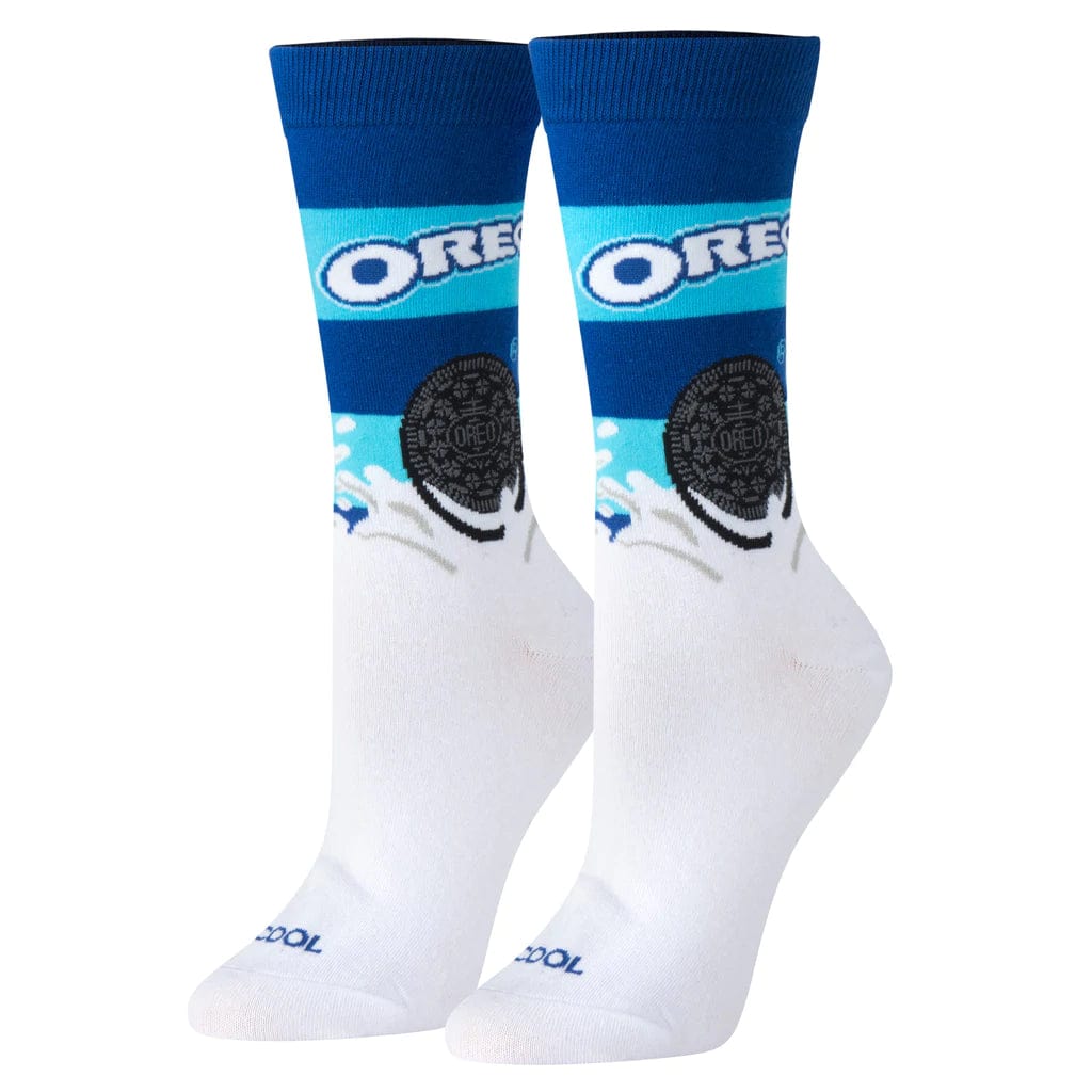 Oreo Dunk Women&#39;s Crew Socks Blue