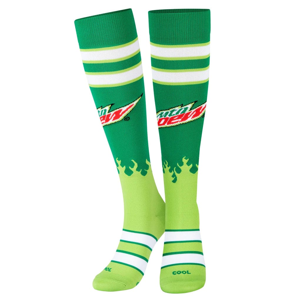 Mountain Dew Women's Compression Socks Green