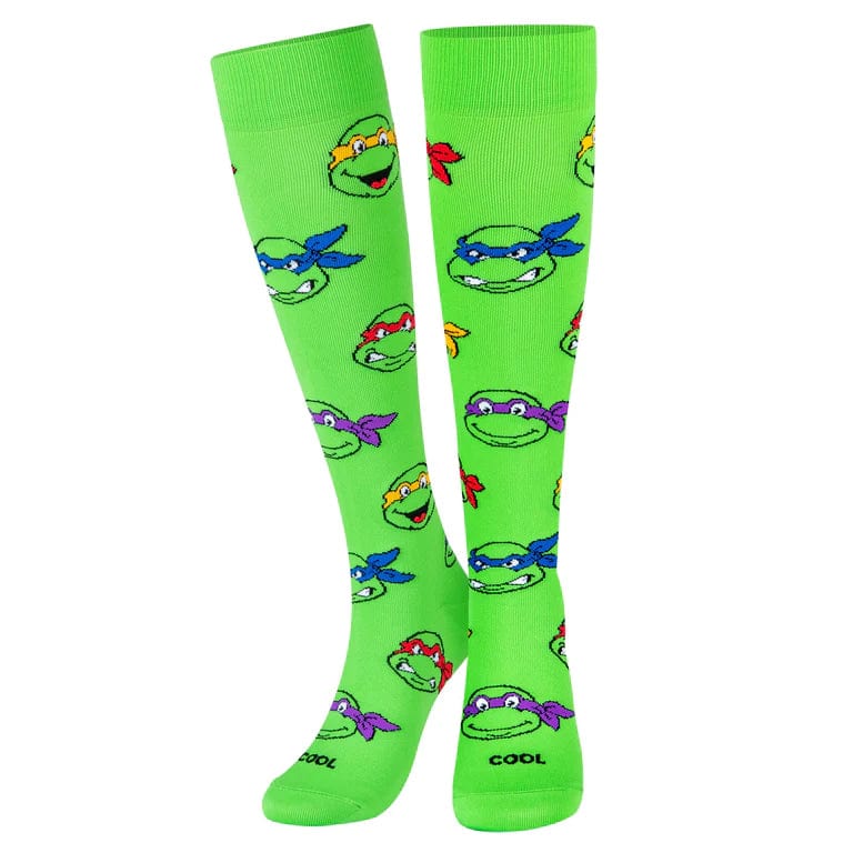Teenage Mutant Ninja Turtles Men's Compression Socks Green