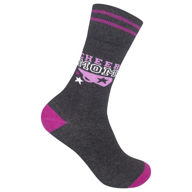 Cheer Mom Women's Crew Socks Charcoal