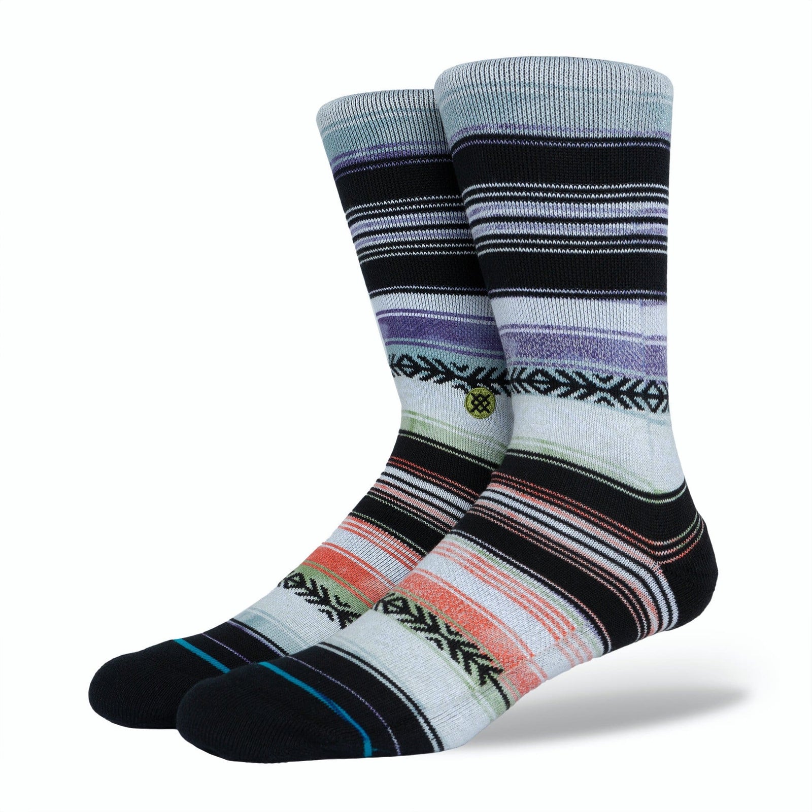 Reykir Men's Crew Sock Stripes