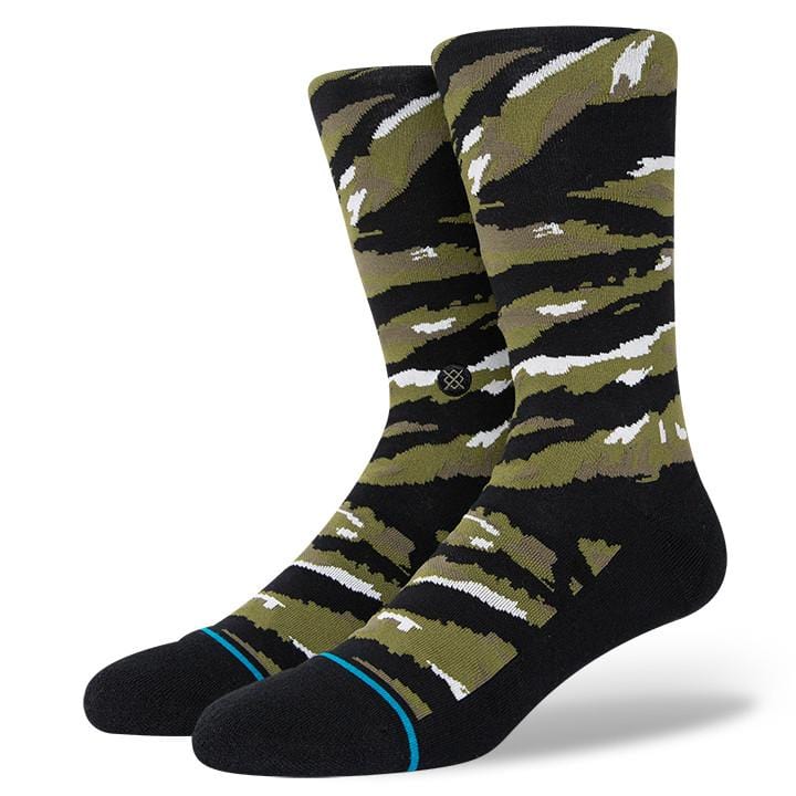Aced Men's Crew Socks Black