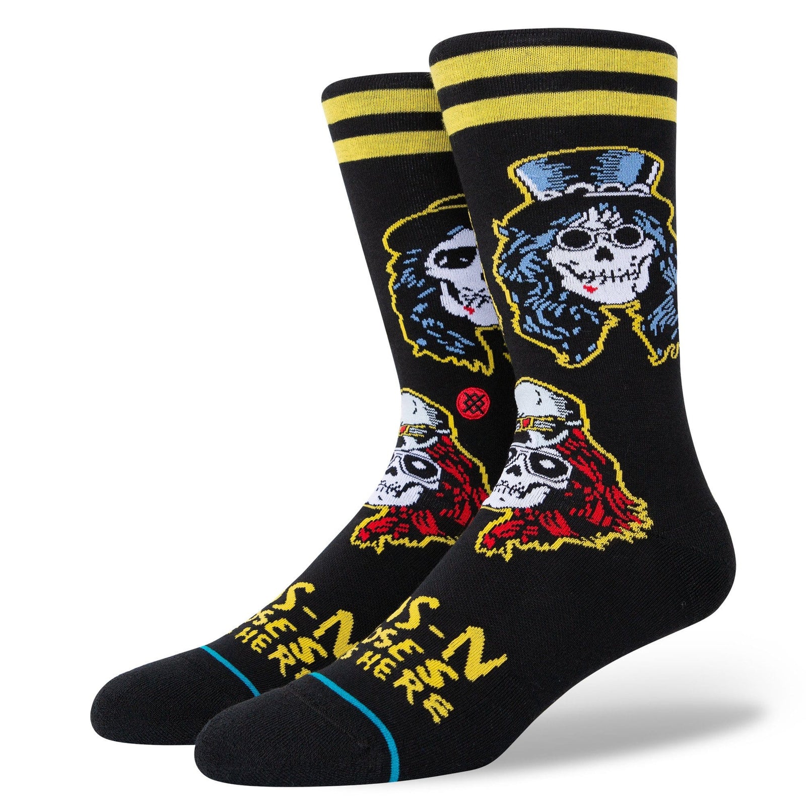 Appetite Guns N Roses Men's Crew Sock Black