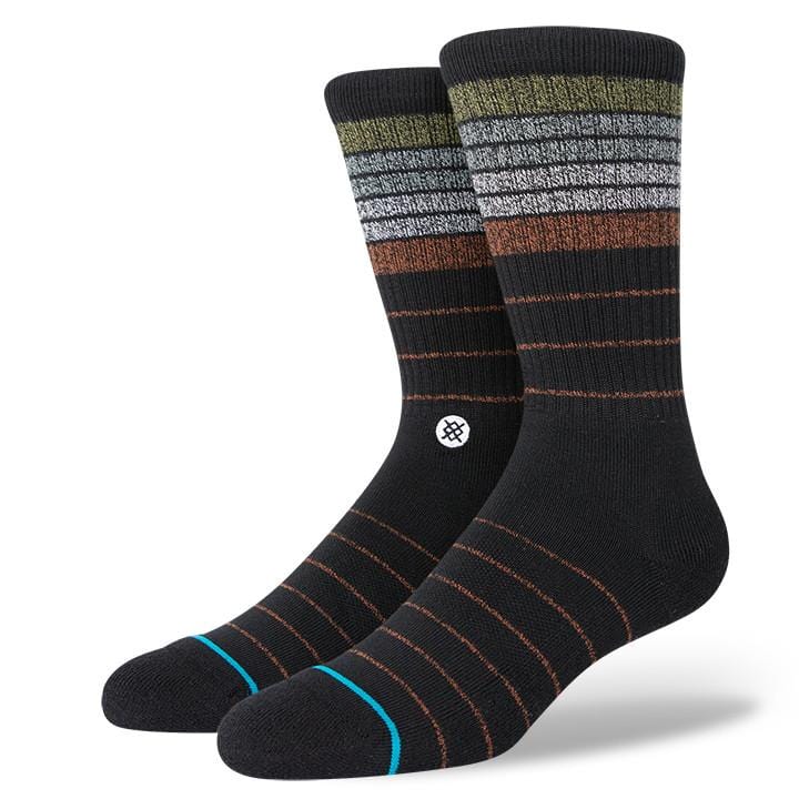 Verse Men's Crew Socks Black