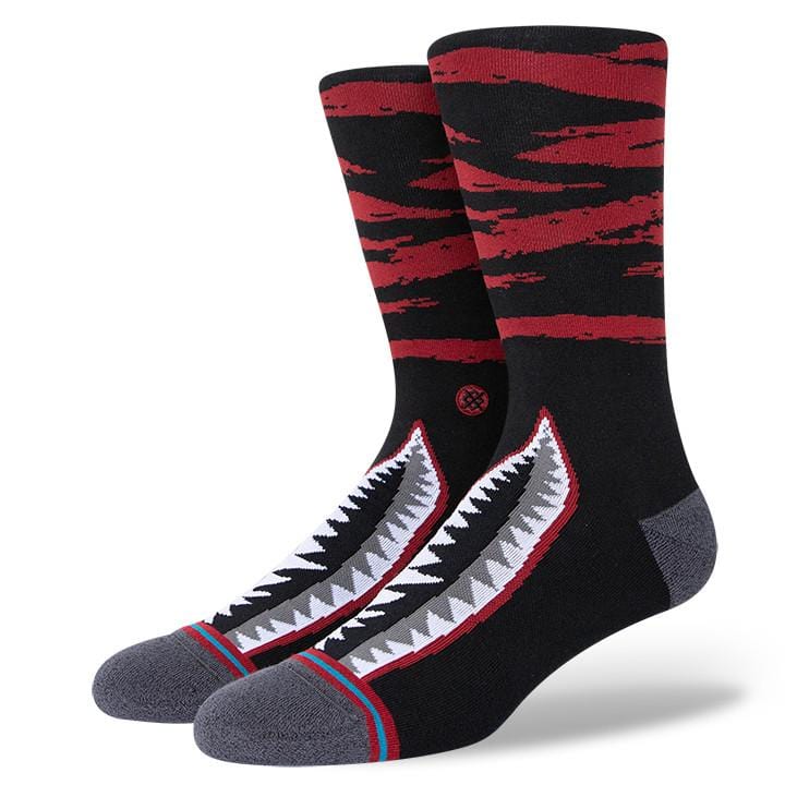 Warbird Men's Crew Sock Black