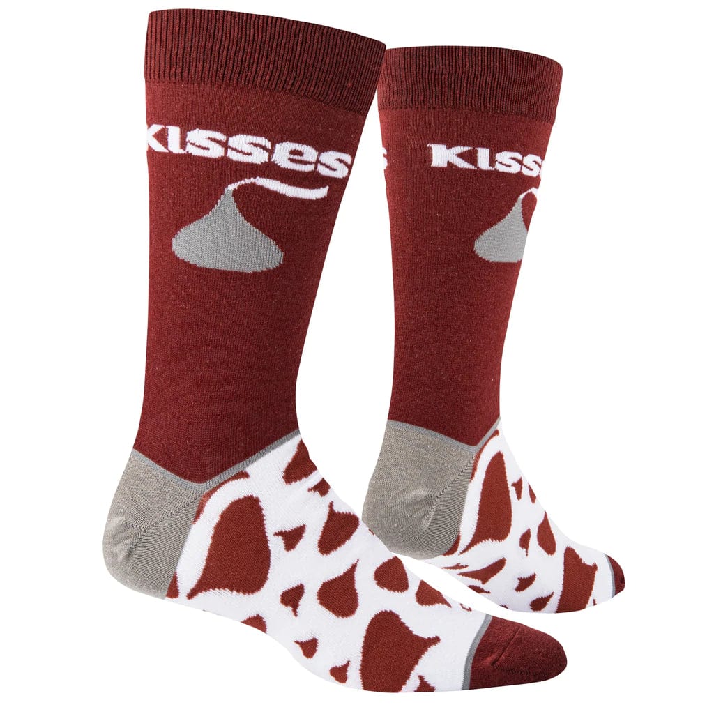 Hershey's Kisses Men's Crew Socks Brown