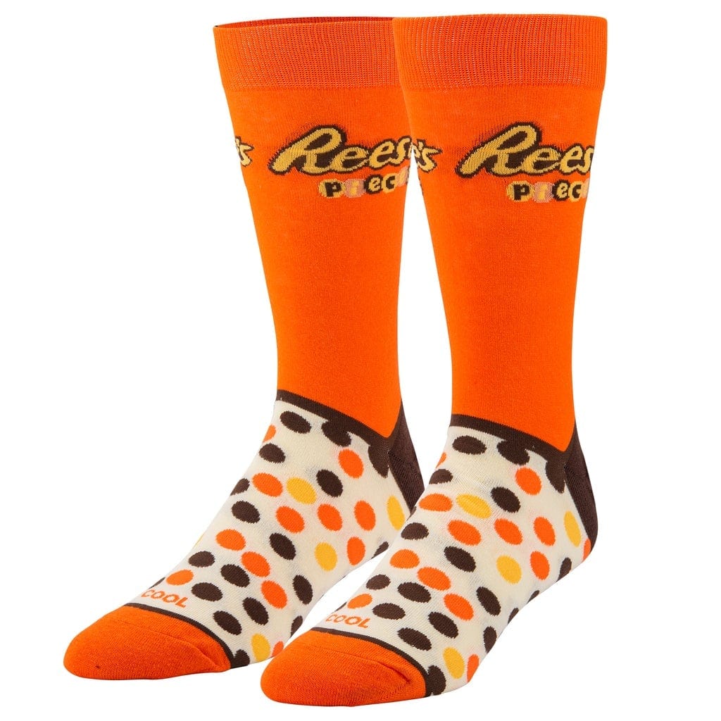 Reese's Pieces Men's Crew Sock Orange