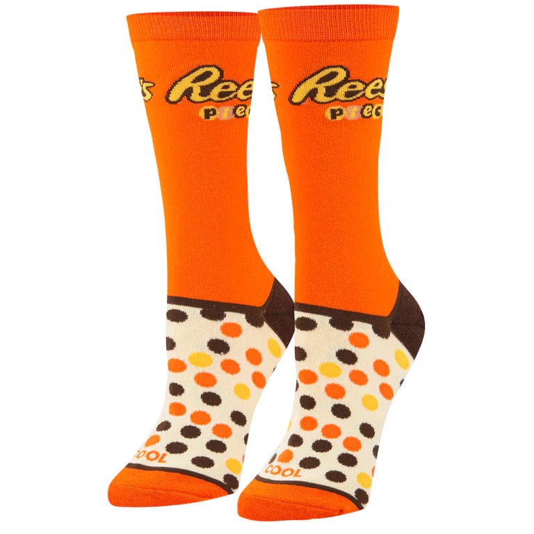 Reeses Pieces Women's Crew Sock Orange