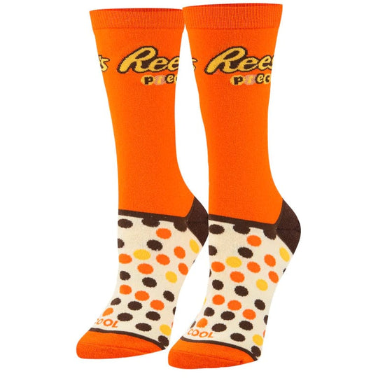 Reeses Pieces Women's Crew Sock Orange