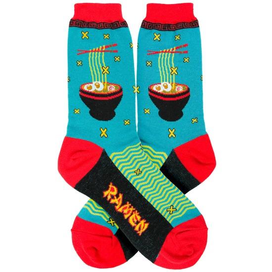 Ramen Women's Socks Blue / Red / Black