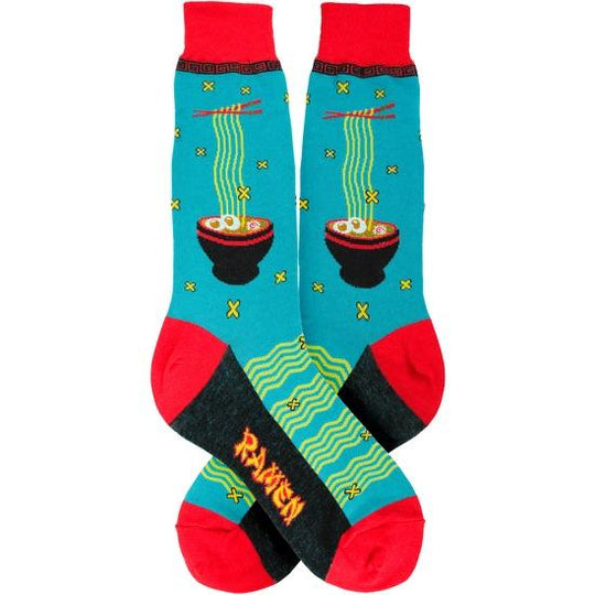 Ramen Men's Socks Blue / Red / Black