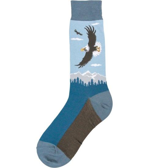 Eagle Men's Crew Socks Blue