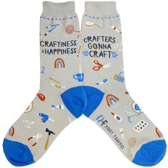 Crafts Women's Crew Socks Grey