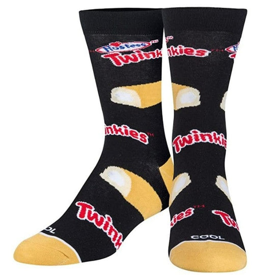 Twinkies Men's Crew Socks Black