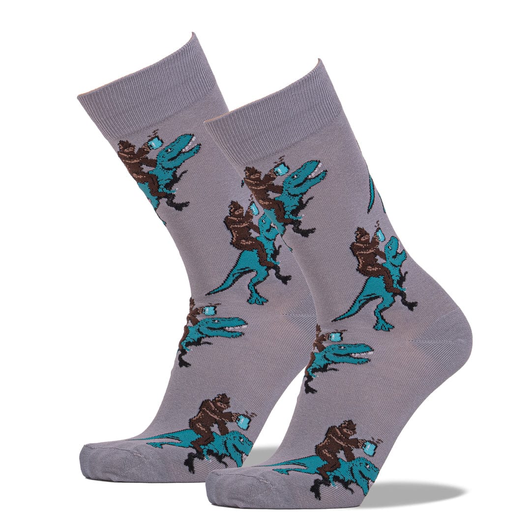 A Cup Of Ambition Men's Crew Sock Grey