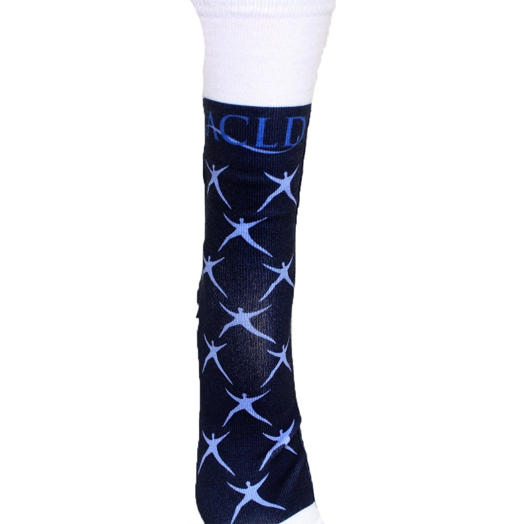 ACLD Socks Unisex Crew Sock Blue