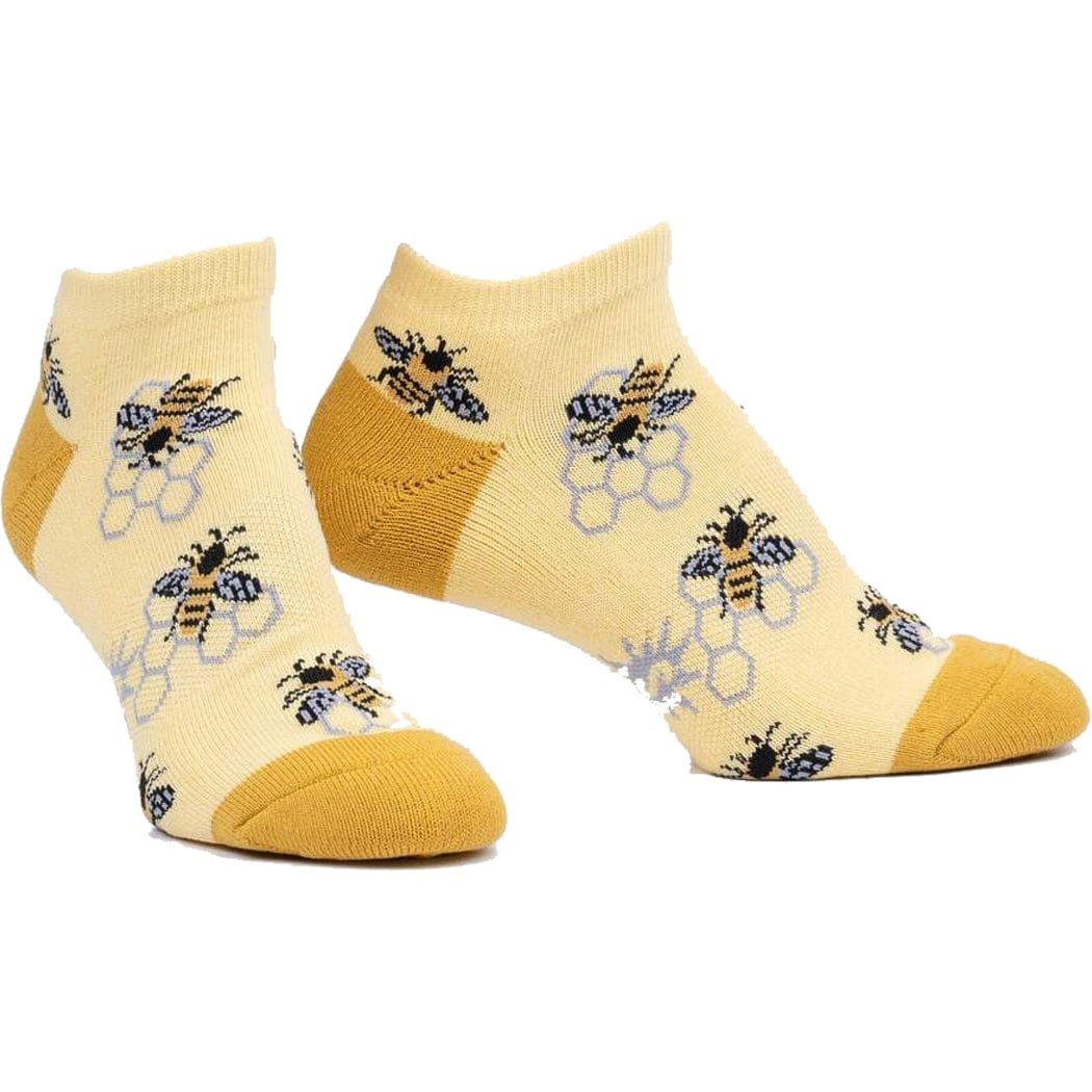 Let It Bee Women's Ankle Sock Yellow