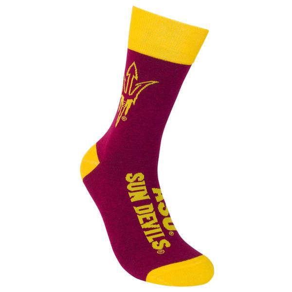 Arizona State Sun Devils Socks Unisex Crew Sock red