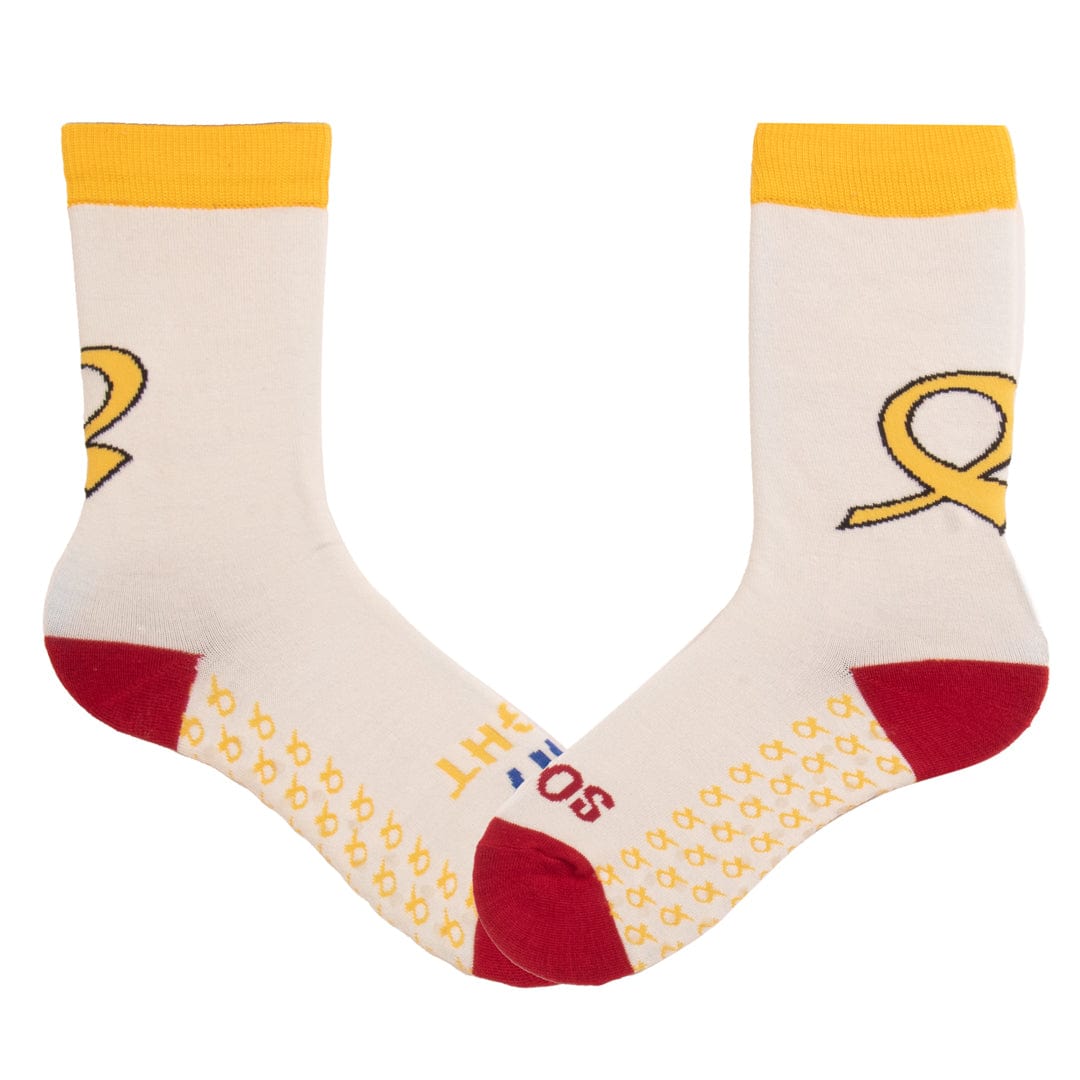American Cancer Society My Fight Socks Children's Socks White / Toddler Shoe Size 4.5 - 8.5