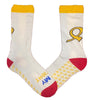 American Cancer Society My Fight Socks Unisex Socks White