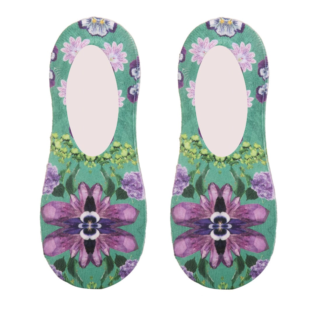 Amethyst Liner Sock No Show Socks Purple