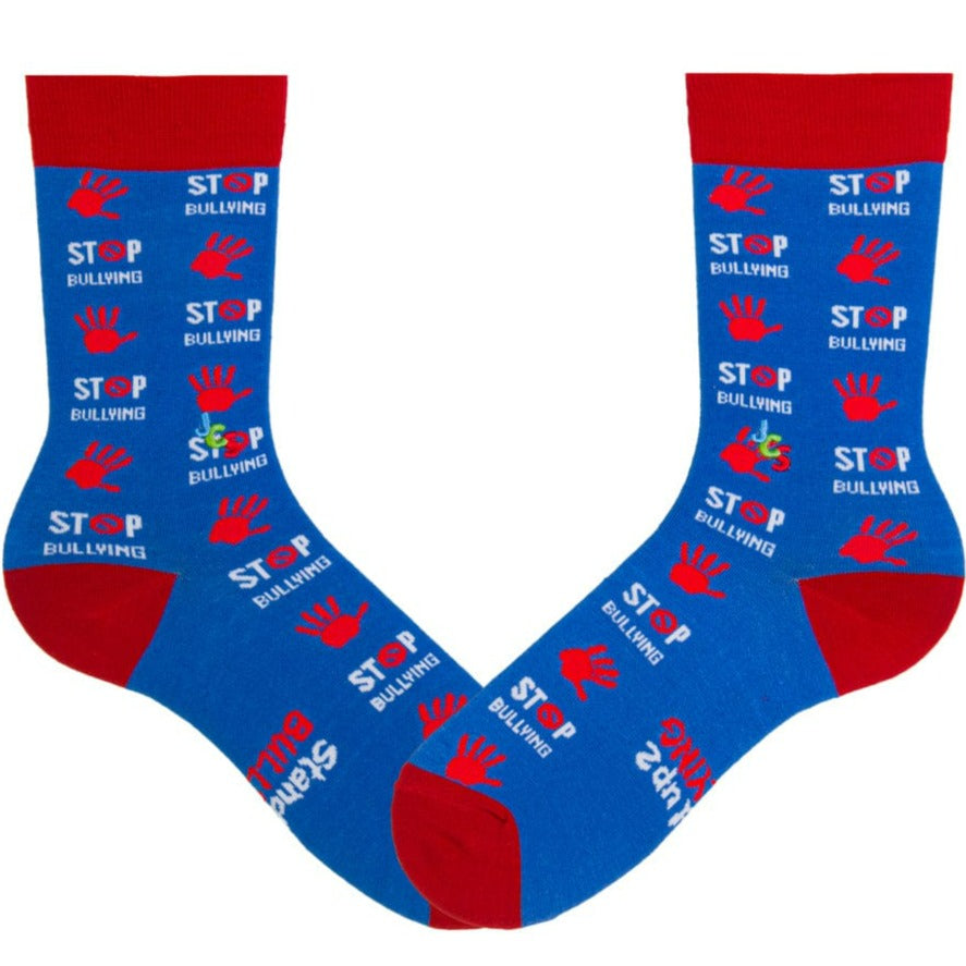 Anti Bullying Socks Blue / Men's
