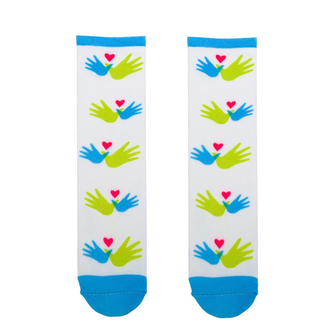 William Syndrome Awareness Crew Socks One Size Fits Most