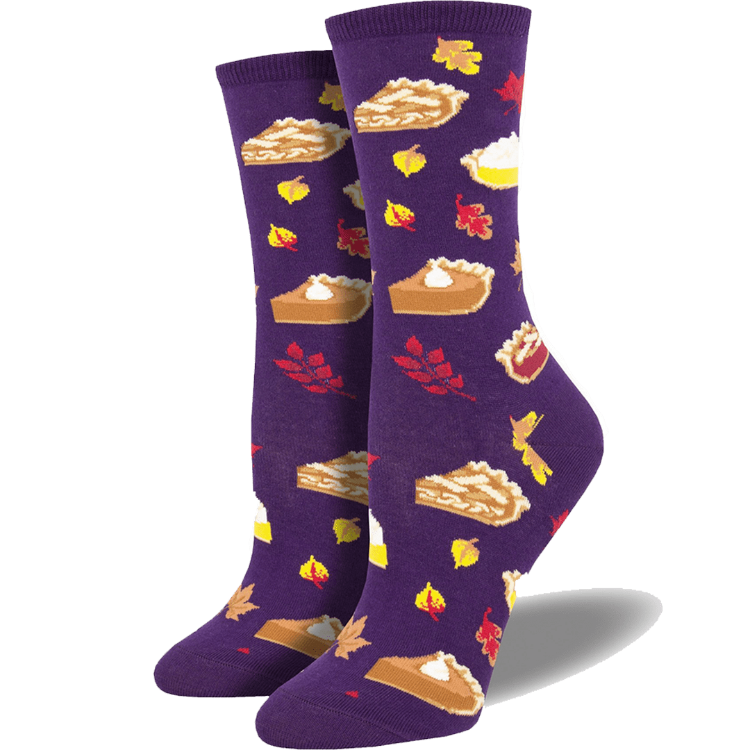 Autumn Pies Women&#39;s Crew Socks Mint