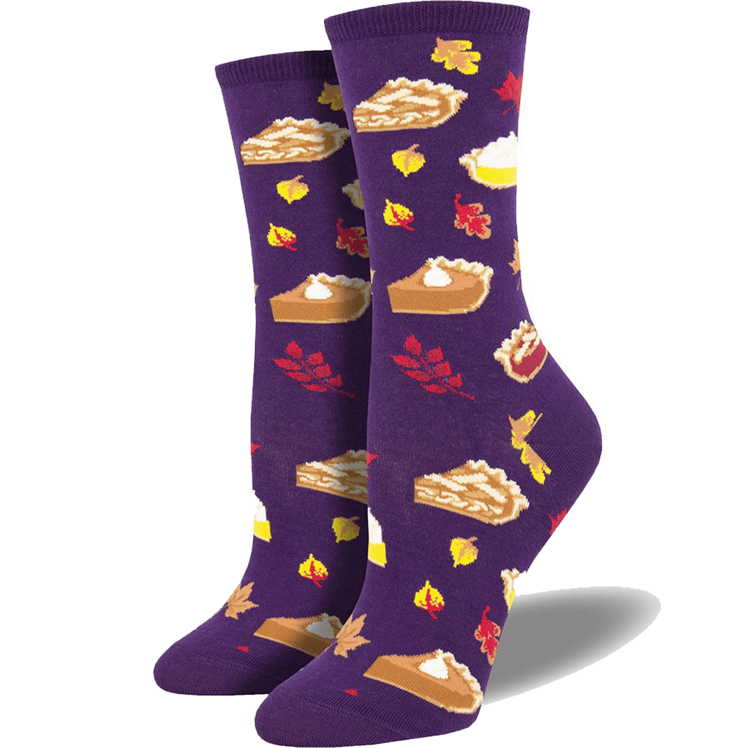 Autumn Pies Women's Crew Socks Mint