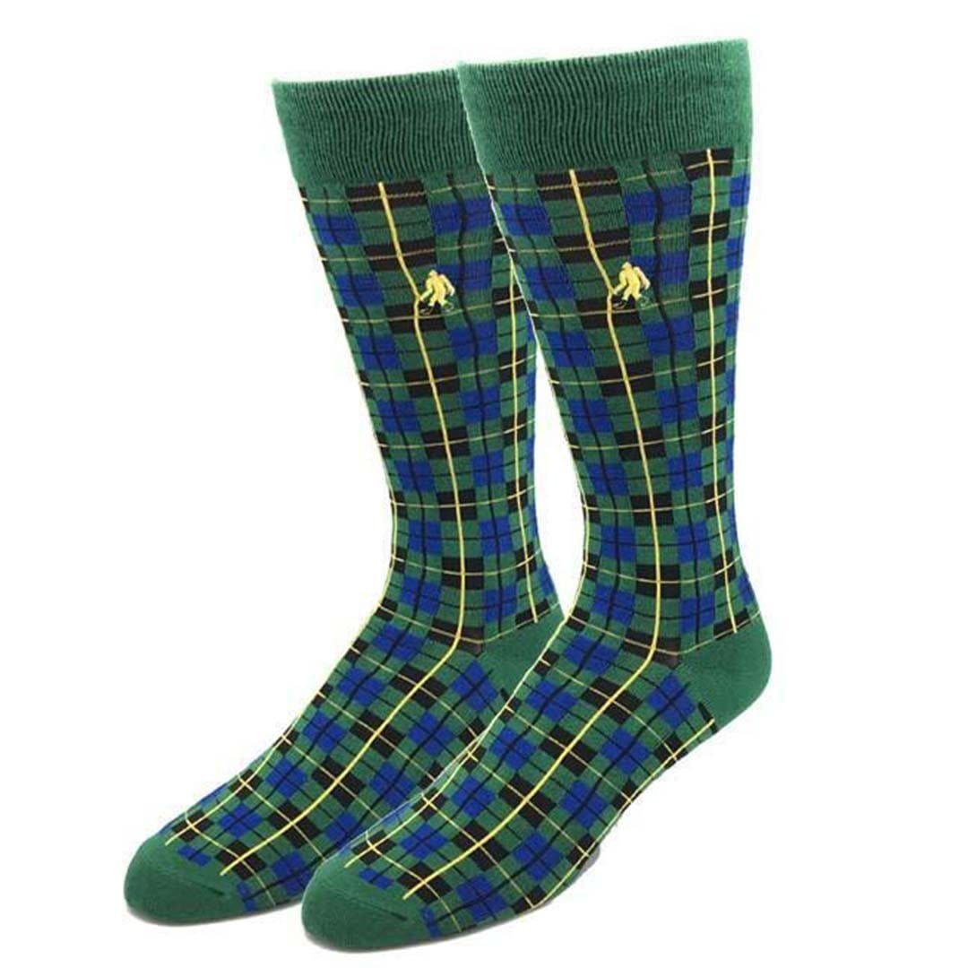Bamboo Highland Socks Men's Dress Sock Green