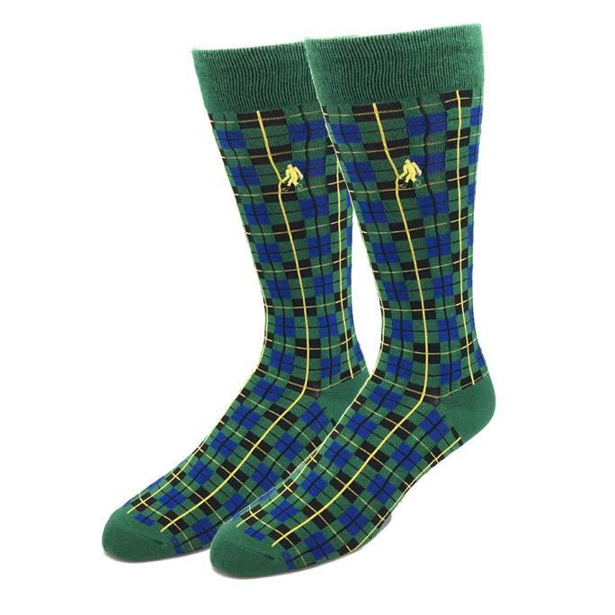 Bamboo Highland Socks Men&#39;s Dress Sock Green