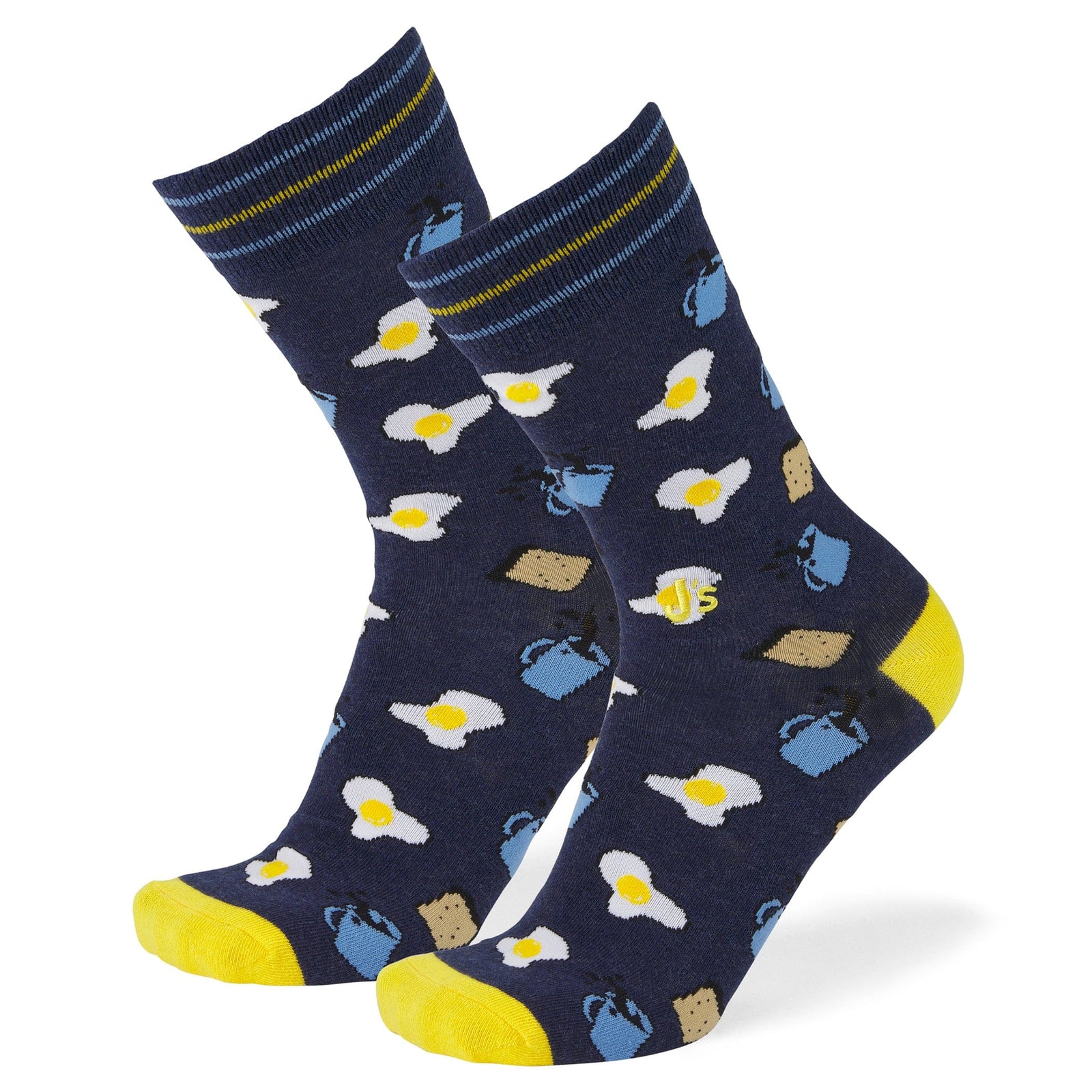 Breakfast Crew Socks Blue